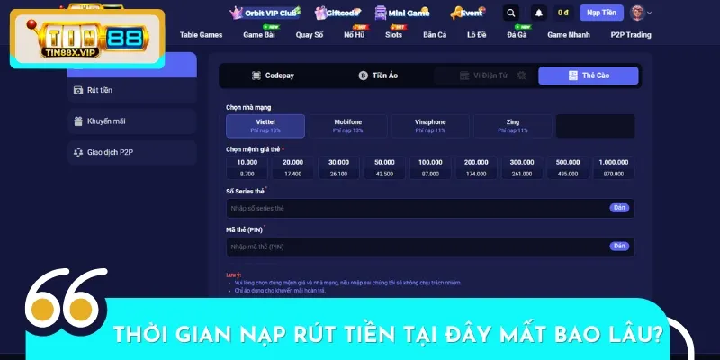 Câu hỏi thường gặp về thời gian nạp rút tiền tại nhà cái