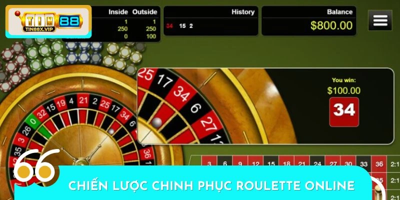 Chiến lược chinh phục Roulette online hiệu quả cao