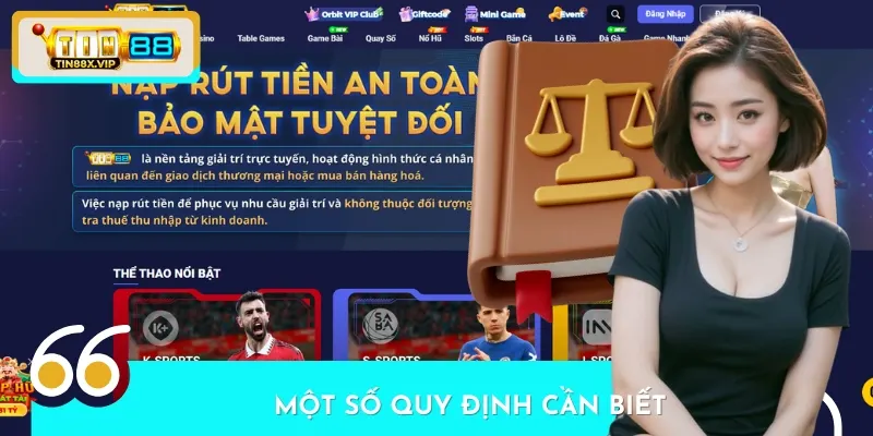 Một số quy định quan trọng mà ai cũng cần phải nhớ khi cá cược tại TIN88