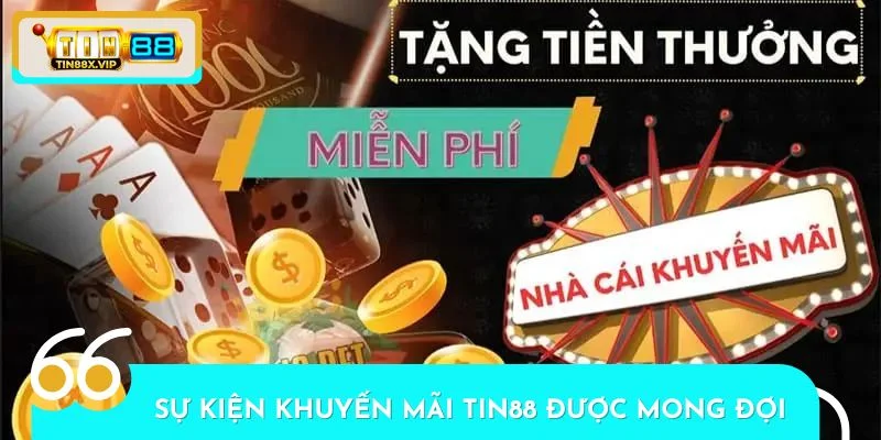 Danh sách các sự kiện khuyến mãi TIN88 được mong đợi nhất 2025